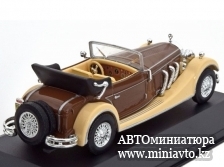 Автоминиатюра модели - Mercedes SS 1933 creme/brown White Box