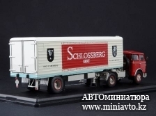 Автоминиатюра модели - Skoda LIAZ 706 MTTN с п/п Alka N12CH Schlossberg Sekt SSM