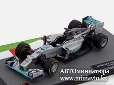 Автоминиатюра модели - Lewis Hamilton Mercedes F1 W05 Hybrid #44 чемпион мира формула 1 2014 Altaya