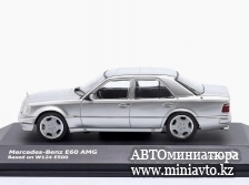 Автоминиатюра модели - Mercedes E60 (W124) AMG 1994, silver Solido
