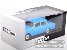 Автоминиатюра модели - Moskvich 412 lightblue 1:24 White Box