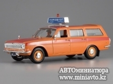 Автоминиатюра модели - ГАЗ-24-02 "Волга",эскорт "Аэрофлот" Автомобиль на службе