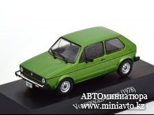 Автоминиатюра модели - VW Caribe (Rabbit (Golf) 1) 1978 greenmetallic 1:43 Altaya