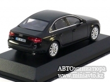Автоминиатюра модели - Audi A4 Saloon 2012 blackmetallic Minichamps 