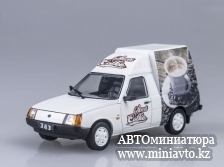 Автоминиатюра модели - ЗАЗ-110550 "Таврия" кофемобиль  Deagostini Автомобиль на службе 