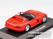 Автоминиатюра модели - Dodge Viper Roadster  1993 red Maxichamps