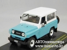 Автоминиатюра модели - Nissan Patrol 300 H-60 1970 Light Blue/White First 43 Models