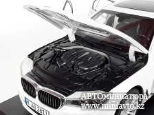 Автоминиатюра модели - BMW 750li White 1:18 iScale