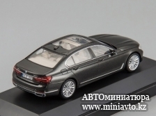 Автоминиатюра модели - BMW 750i (G12)  Long Version 2016  brown Paragon Models