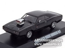 Автоминиатюра модели - Dodge Charger R/T Fast & Furious 5 Dom 1970 black Greenlight