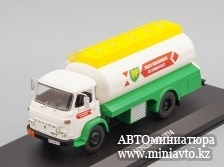 Автоминиатюра модели - SAVIEM SM8 топливозаправщик "BP" (1974), green / white IXO