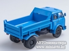 Автоминиатюра модели - МАЗ-503А самосвал, синий Наш Автопром