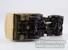 Автоминиатюра модели - ГАЗ-63А с тентом хаки SSM