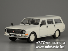 Автоминиатюра модели - ГАЗ 24-12, Автолегенды СССР  белый DeAgostini