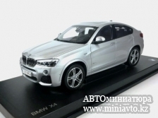 Автоминиатюра модели - BMW X4 F26 2014 серебро 1:18 Paragon Models