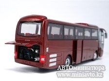 Автоминиатюра модели - MAN Lion Star (Yutong ZK6120R41) - dark red 1:42 China Promo Models