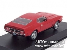 Автоминиатюра модели - Ford Mustang Mach 1 1971 red Greenlight