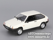 Автоминиатюра модели - Lada Samara VAZ 2108 white Европейская серия DeAgostini