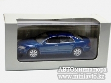 Автоминиатюра модели - Volkswagen Phaeton (W12) 2002 Blue Metallic Minichamps 