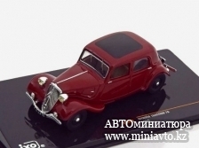 Автоминиатюра модели - Citroen Traction 7A 1934 darkred Ixo