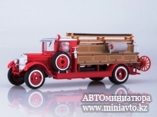 Автоминиатюра модели - ПМЗ-1 (ЗИС-11) пожарный автомобиль Наши Грузовики