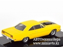 Автоминиатюра модели - Plymouth Road Runner 1970 yellow/black  1:43 Ixo