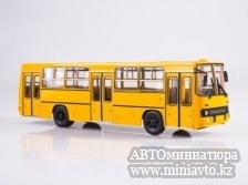 Автоминиатюра модели - Икарус-260 планетарные двери (жёлтый) Советский Автобус