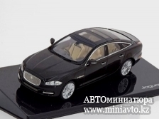 Автоминиатюра модели - Jaguar XJ (X351) metallic-black, RHD 2009 Ixo