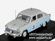 Автоминиатюра модели - Москвич-403 #21 Сучков-Щавелев Ралли Монте Карло (1964) VVM / VMM