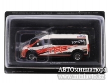 Автоминиатюра модели - Toyota Commuter Van Toyota 2019 Rally Assistance Altaya