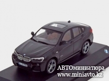 Автоминиатюра модели - BMW X4 F26 2015 black Herpa