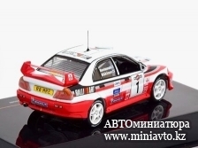 Автоминиатюра модели - MITSUBISHI LANCER EVO V #1 WRC RALLY TOMMI MAKINEN 1998 Ixo