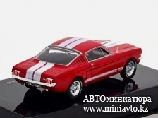 Автоминиатюра модели - FORD Mustang Shelby GT350 1965 Red IXO