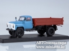 Автоминиатюра модели - САЗ-3507 (на шасси ГАЗ 53) самосвал  SSM