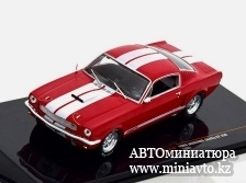 Автоминиатюра модели - FORD Mustang Shelby GT350 1965 Red IXO