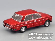 Автоминиатюра модели - ВАЗ 2106,бордовый Автолегенды СССР  DeAgostini