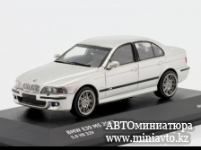 Автоминиатюра модели - BMW M5 (E39) 5.0 V8 32V year 2003 titanium silver Solido