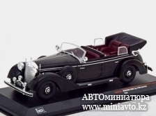 Автоминиатюра модели - MERCEDES-BENZ 770K Convertible (W150) 1938 Black IXO