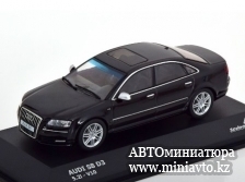 Автоминиатюра модели - Audi S8 D3 2010 black 1:43 Solido