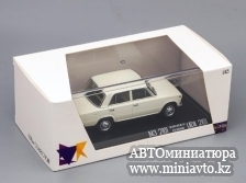 Автоминиатюра модели - ВАЗ 2101 (1970), белый EVR-mini