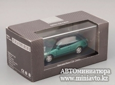 Автоминиатюра модели - MERCEDES-BENZ CLK Cabrio (1999), green metallic Schuco