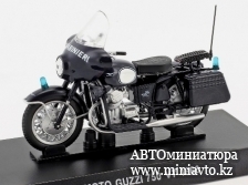 Автоминиатюра модели - Moto Guzzi 750 V7 year 1966 dark blue Altaya 