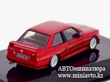 Автоминиатюра модели - BMW Alpina B6 3.5S based M3 E30 1989 redmetallic Ixo 