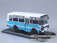 Автоминиатюра модели - Автобус пригородный ПАЗ-3205 SSM