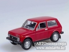 Автоминиатюра модели - ВАЗ-2121 "Нива", красный , Автолегенды СССР