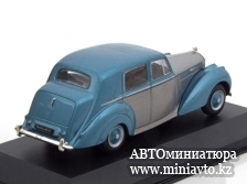 Автоминиатюра модели - Bentley MK VI 1950 lightblue-metallic/silver White Box 