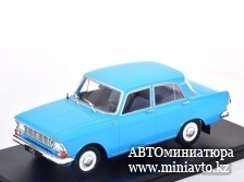 Автоминиатюра модели - Moskvich 412 lightblue 1:24 White Box