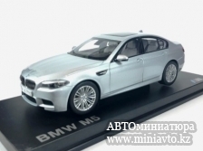 Автоминиатюра модели - BMW M5 (F10M) alpine серебро 1:18 Paragon Models