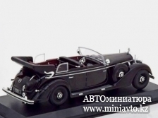 Автоминиатюра модели - MERCEDES-BENZ 770K Convertible (W150) 1938 Black IXO