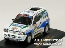 Автоминиатюра модели - Mitsubishi Pajero #207 JP.Fontenay - G.Picard, 4th Dakar 2002  IXO 